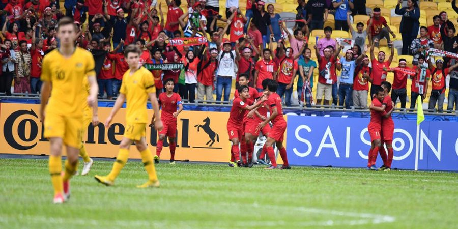 Timnas U-16 Indonesia Vs Australia - Hujan Tekel dari Pasukan Garuda Asia