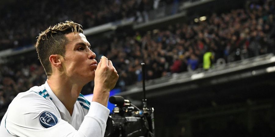 Apa Makna Selebrasi Aneh Cium Jari Cristiano Ronaldo?