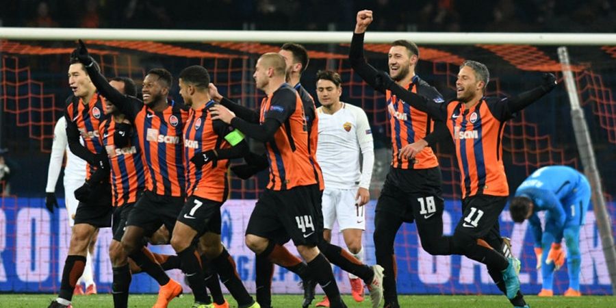 Hasil Shakhtar Donetsk Vs AS Roma - Sempat Unggul, I Giallorossi Dibungkam Tuan Rumah