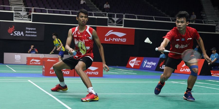 Singapore Open 2018 - Optimisme Rinov/Mentari Terbayar Usai Kalahkan Lawan dengan Peringkat 100 Lebih Tinggi