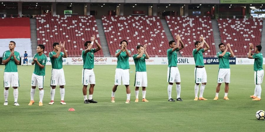 Timnas U-23 Indonesia Vs Singapura - Dua Pergantian Kembali Dilakukan Garuda Muda Pada Menit ke-77