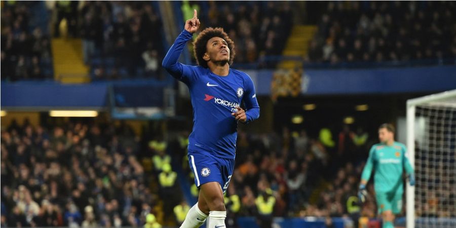 Chelsea Vs Hull City - Willian Yakin Kepercayaan Diri Chelsea Sudah Kembali Tinggi