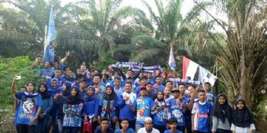 Ada Pesan Aremania Muba untuk Laga Arema FC Vs Sriwijaya FC 