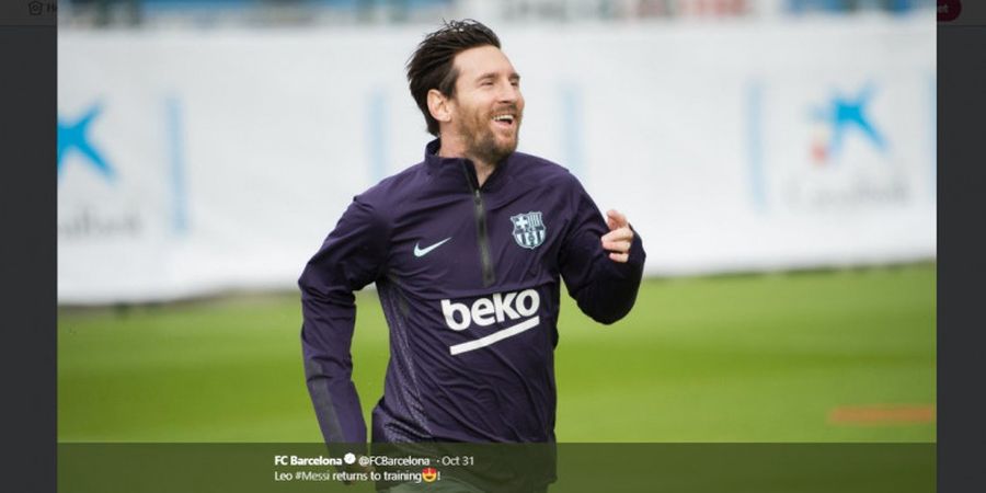 Inter Milan Vs Barcelona - Tuan Rumah Tak Risau Lionel Messi Berpeluang Tampil