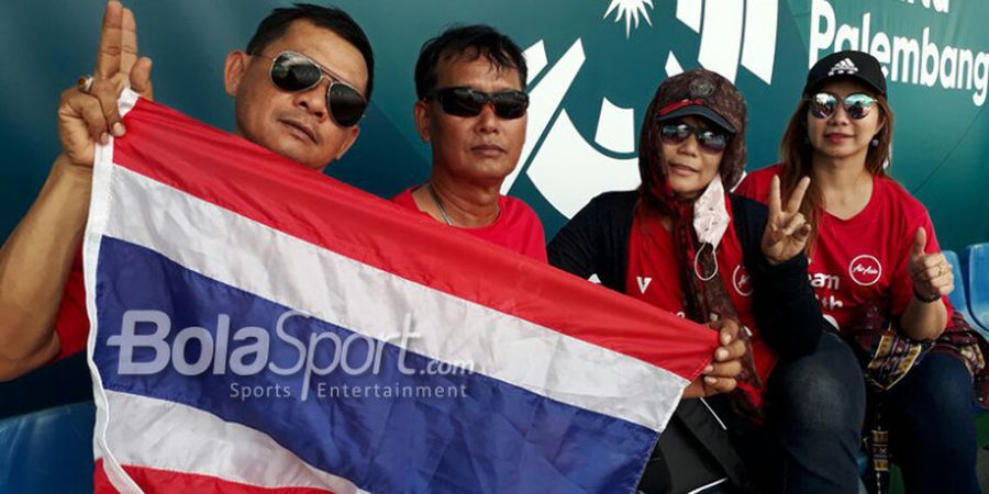 Asian Games 2018 - Demi Dukung Kerabat, 4 Warga Thailand Ini Terbang Ribuan Kilometer ke Palembang