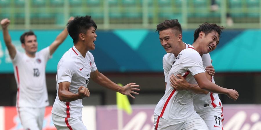 Menang Besar, Timnas U-23 Hong Kong Sementara Geser Palestina dan Indonesia di Grup A