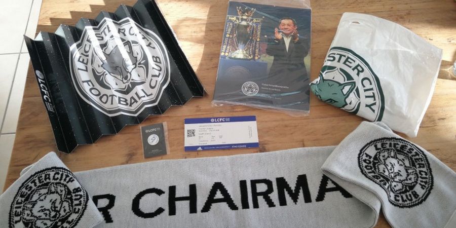 Suporter Leicester City Gemas Memorabilia Eks Presiden Vichai Srivaddhanaprabha Dijual Bebas di eBay