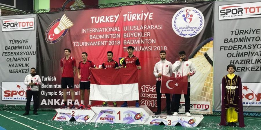 Indonesia Bawa Pulang 3 Gelar Juara dari Turkey International 2018