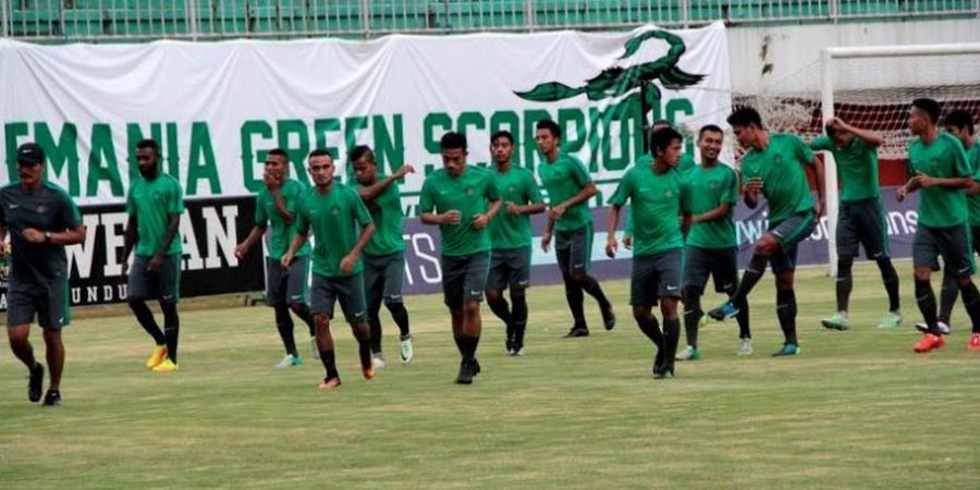 Skuat Belum Komplet, Latihan Perdana Timnas di Sleman Hanya Sejam