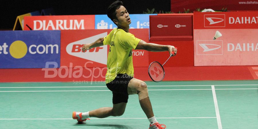 Anthony Ginting Berharap Keberhasilannya Jadi Pelecut Sektor Tunggal Putra