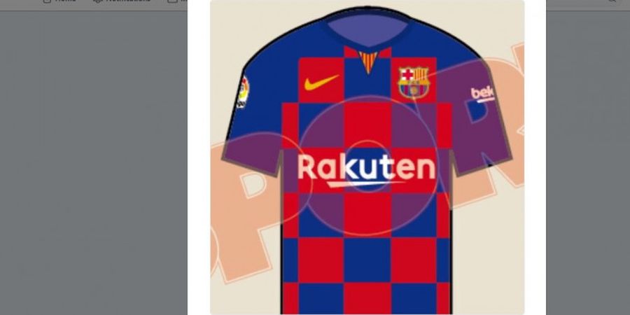 Desain Jersey Barcelona Musim Depan Bocor, Netizen Ramai Berikan Hujatan