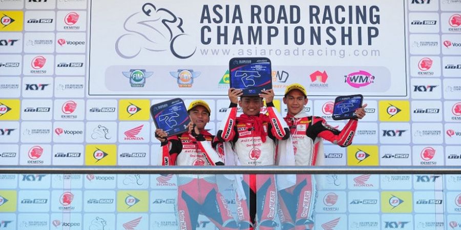 Pebalap AHRT Kuasai Podium pada Balapan Ke-2 ARRC Australia 2018