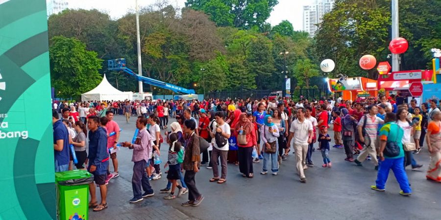 Daya Tarik Asian Games 2018 yang Luar Biasa, Lebih dari 150 Ribu Orang Datang ke GBK dalam Dua Hari