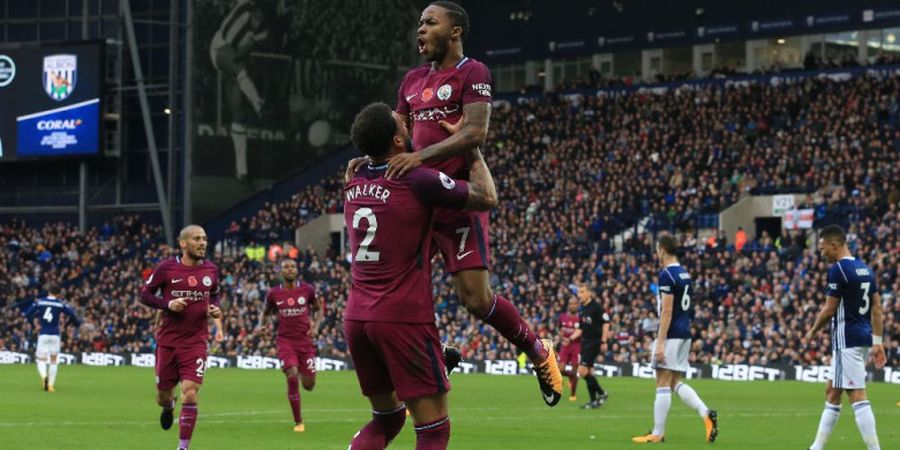 West Bromwich Albion Vs Manchester City - The Citizens Sukses Menjauh dari Kejaran Setan Merah 