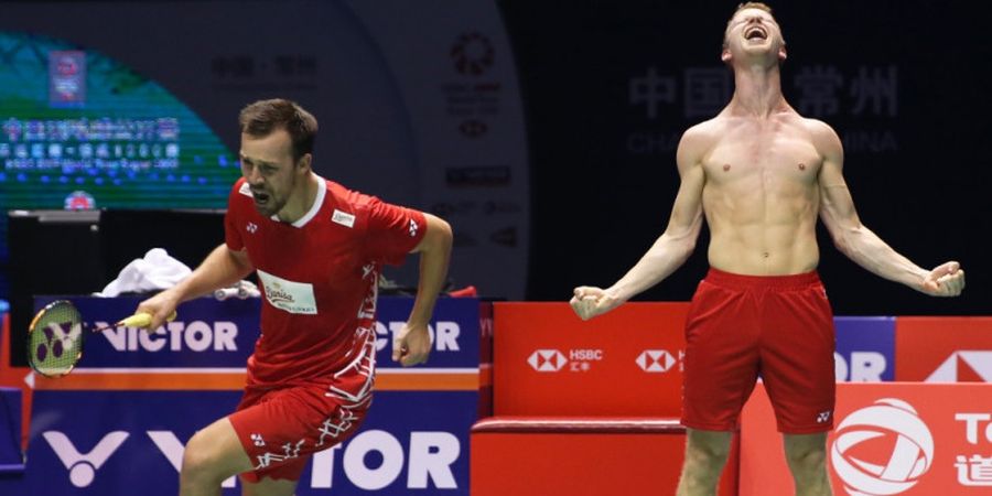 Kim Astrup/Anders Rasmussen Jadi Ganda Putra Nomor 1 Denmark Usai Juara China Open 2018