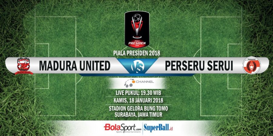 Link Streaming Laga Madura United Kontra Perseru Serui