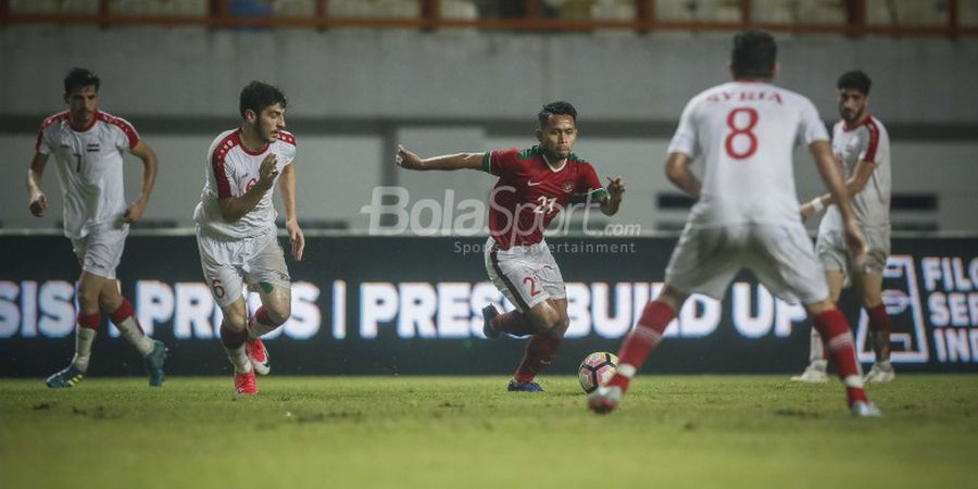 Timnas Vs Suriah U-23 - Luis Milla 0-2 Hussein Afash