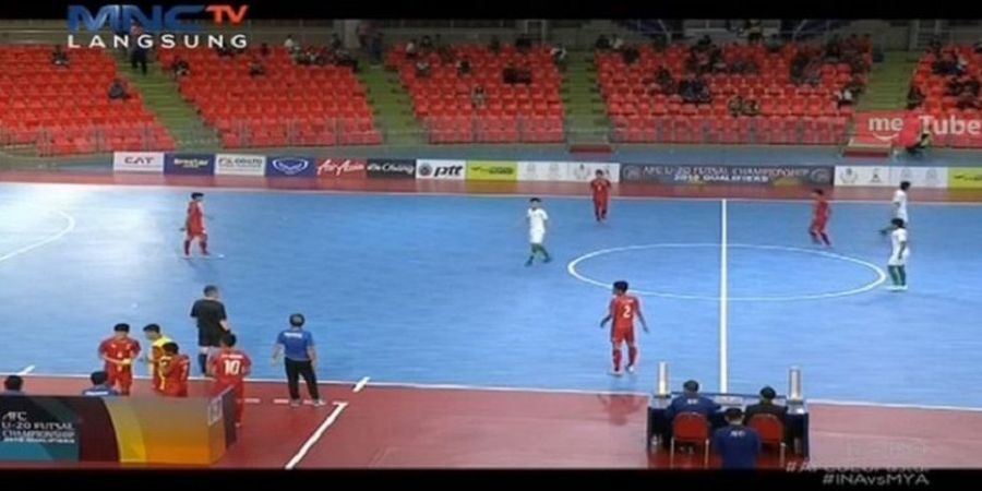 Hajar Myanmar 9-0, Timnas Futsal Indonesia Raih Satu Tiket Lolos ke AFC U-20 Futsal Championship 2019