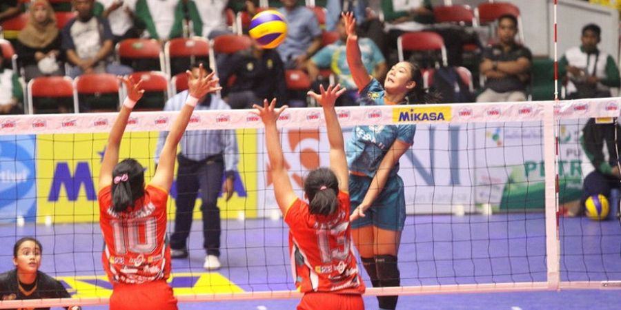 Tim Putri Jakarta BNI Taplus Alami Kekalahan Ke-4 pada Putaran Pertama Proliga 2018