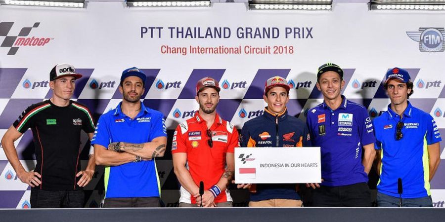 Kembali Dilanda Bencana, Rider MotoGP Kembali Tunjukkan Kepeduliannya pada Indonesia