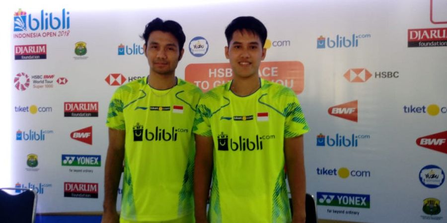 Indonesia Open 2018 - Berry/Hardianto Belajar dari Kekalahan di Denmark