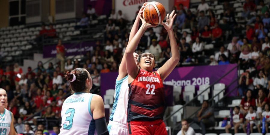 Basket Asian Games 2018 - Timnas Putri Indonesia Menang Telak Atas Mongolia