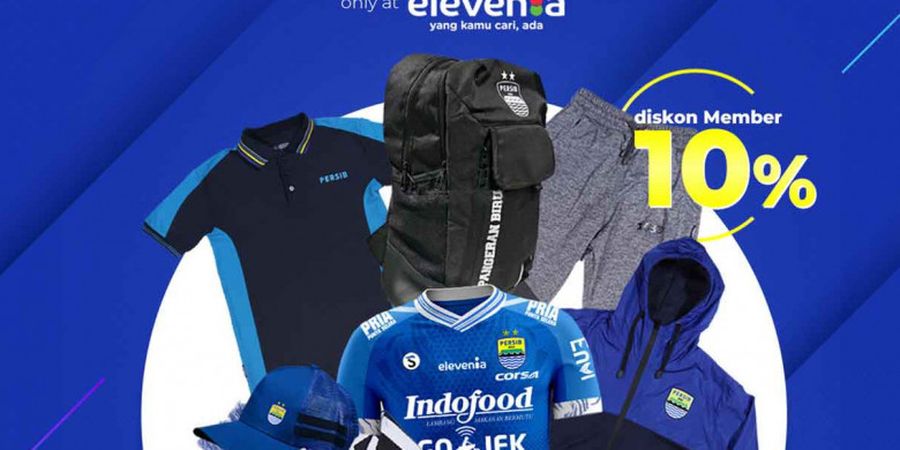 Produk Merchandise Persib Sudah Bisa Dibeli Online 