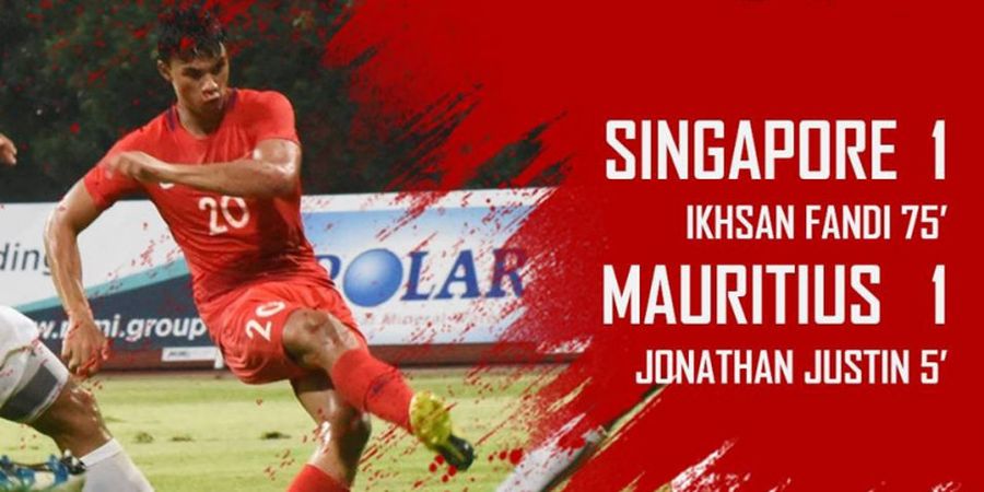 Sebelum Lawan Timnas Indonesia, Mauritius Cetak Gol Cepat dan Gagal Menang