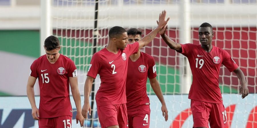 Babak I Final Piala Asia, Gol Salto Awali Keunggulan Qatar atas Jepang