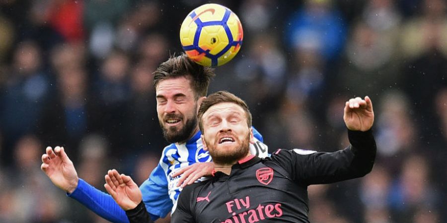 Arsenal Hattrick Kalah di Kandang Brighton & Hove Albion