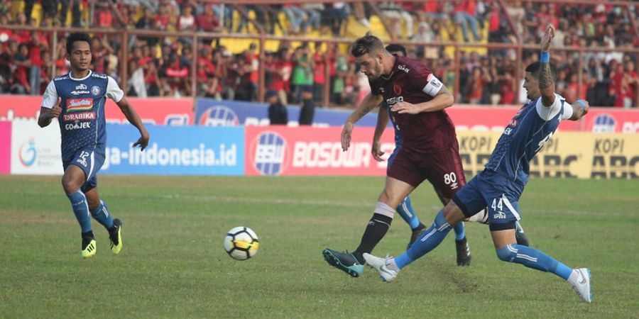 Kalahkan Arema FC, PSM Makassar Samai Poin Persib di Klasemen Sementara Liga 1 2018