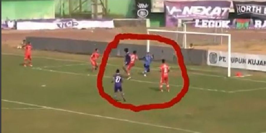 Keputusan Kontroversial Wasit Warnai Laga Persika Karawang Vs Persita Tangerang, Ini Videonya