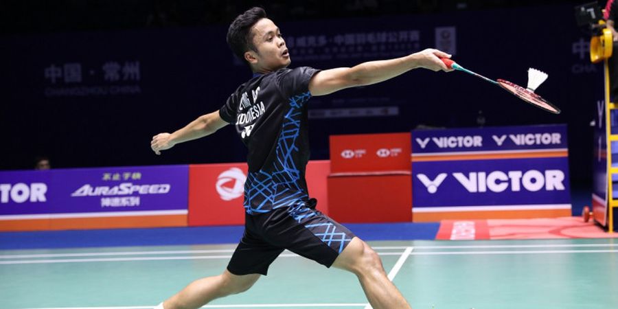 China Open 2018 - Bakal Temui Chou Tien Chen Lagi, Anthony Mau Raih Hasil Berbeda