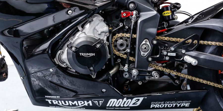 Pasca Diuji Coba, Mesin Triumph Diklaim Cocok untuk Gantikan Mesin Honda di Moto2 Musim Depan