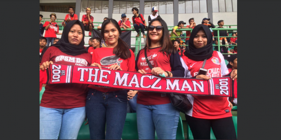 Mengenal Macz Girl, Suporter Cantik PSM Makassar 