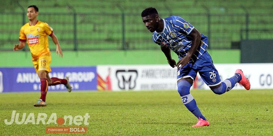 Gol dari Tendangan Jarak Jauh Bek Persiba Jadi yang Terbaik pada Pekan Ke-16 Liga 1