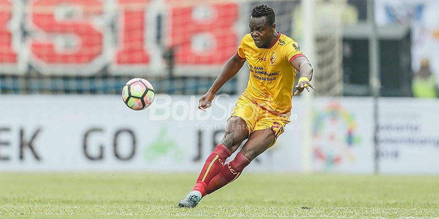 PSMS Vs Sriwijaya FC - Skor Masih Kacamata di Babak Pertama