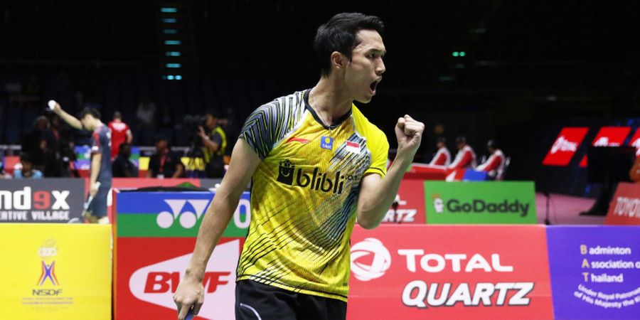 Bulu Tangkis Asian Games 2018 - Kalahkan Unggulan Pertama, Jonatan Christie Ogah Jemawa