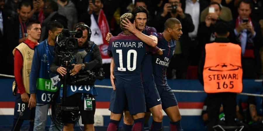 Edinson Cavani dan Neymar Tebar Kode Saat Kalahkan Bayern Muenchen, Begini Reaksi Netizen