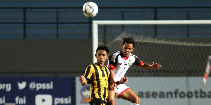 Piala AFF U-16 2018 - Malaysia Sementara Unggul Lewat Gol Bunuh Diri Pemain Laos di Babak Pertama