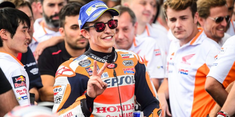 Dua Kali Terjatuh di FP2, Rencana Marc Marquez Tidak Berhasil