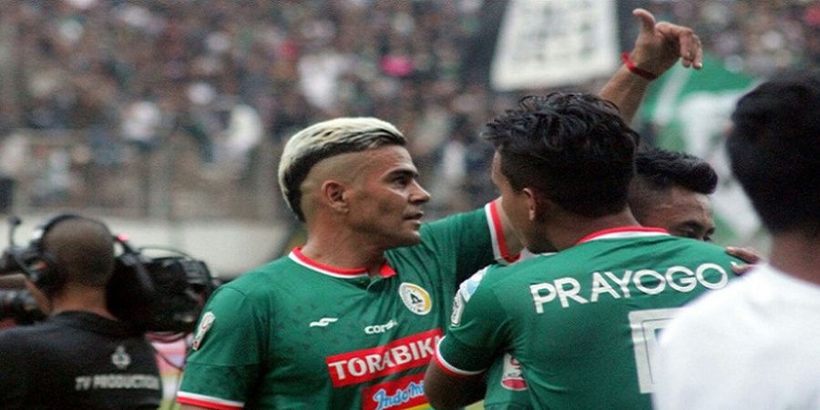 Cetak Gol Perdana di Liga 2, Suporter PSS Sleman Jadi Alasan Cristian Gonzales