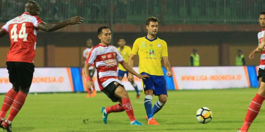 Madura United Hancurkan Barito Putera di Ratu Pamelingan