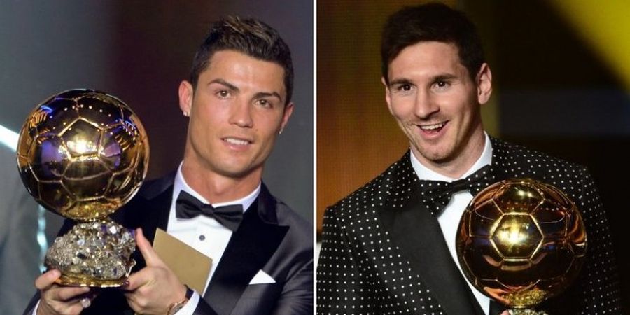 Beda Jauh, Reaksi Penonton terhadap Ronaldo dan Messi Saat Raih Ballon d'Or