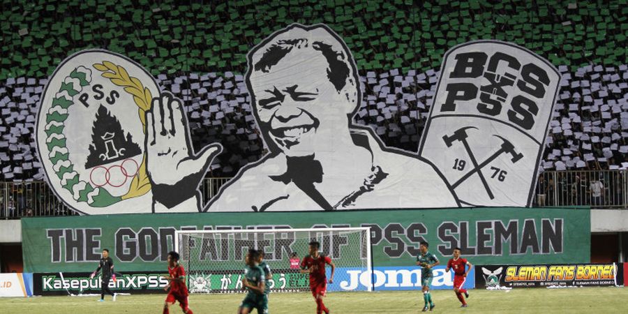 Menilik Cerita di Balik Layar Koreografi Suporter PSS Sleman