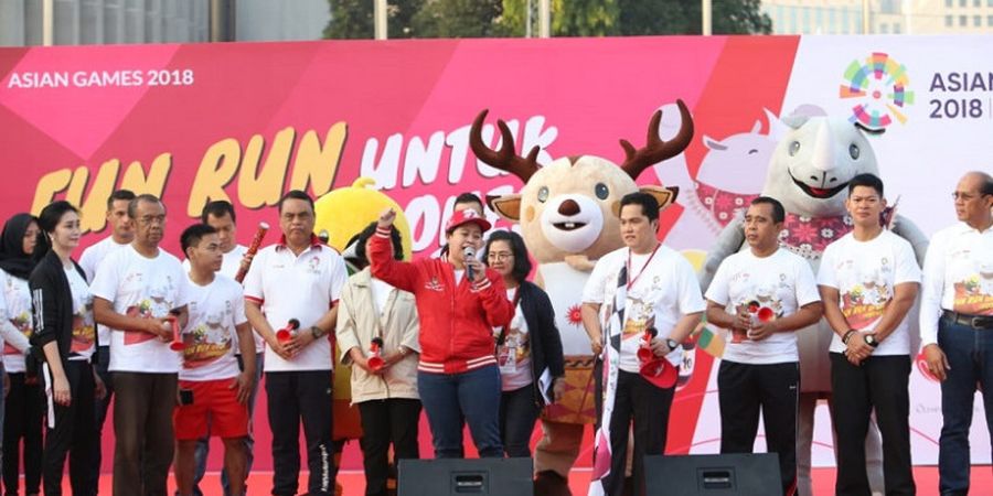 5.000 Peserta Ramaikan Asian Games Fun Run di Jakarta