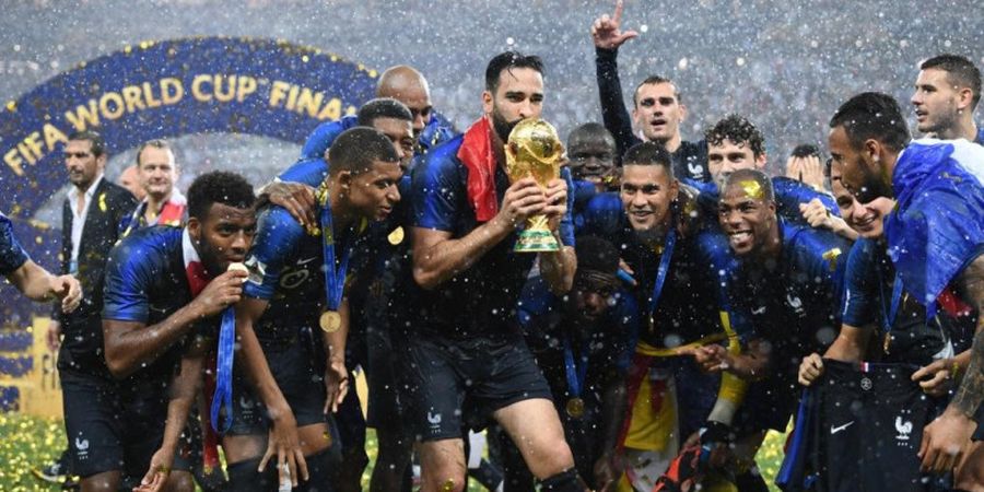 Prancis Sang Juara Sempurna, tetapi Tinggalkan Setitik Cela di Piala Dunia 2018