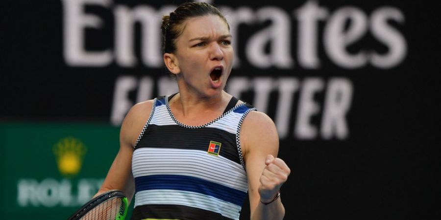 Australian Open 2019 - Simona Halep Sukses Gagalkan Pertemuan Williams Bersaudari di Babak 16 Besar