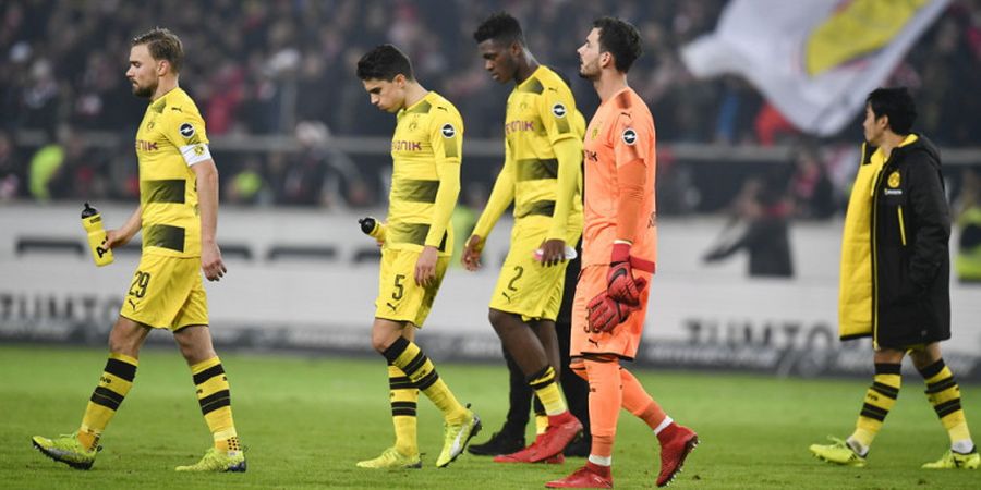 Lini Pertahanan Buruk, Dortmund Takluk di Kandang Stuttgart