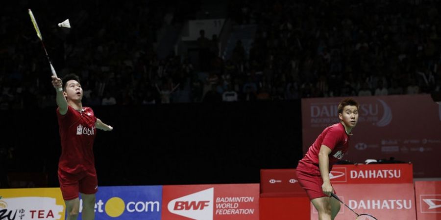 Indonesia Masters 2018 - Peluang Marcus Gideon/Kevin Sanjaya Hadapi Final Ideal